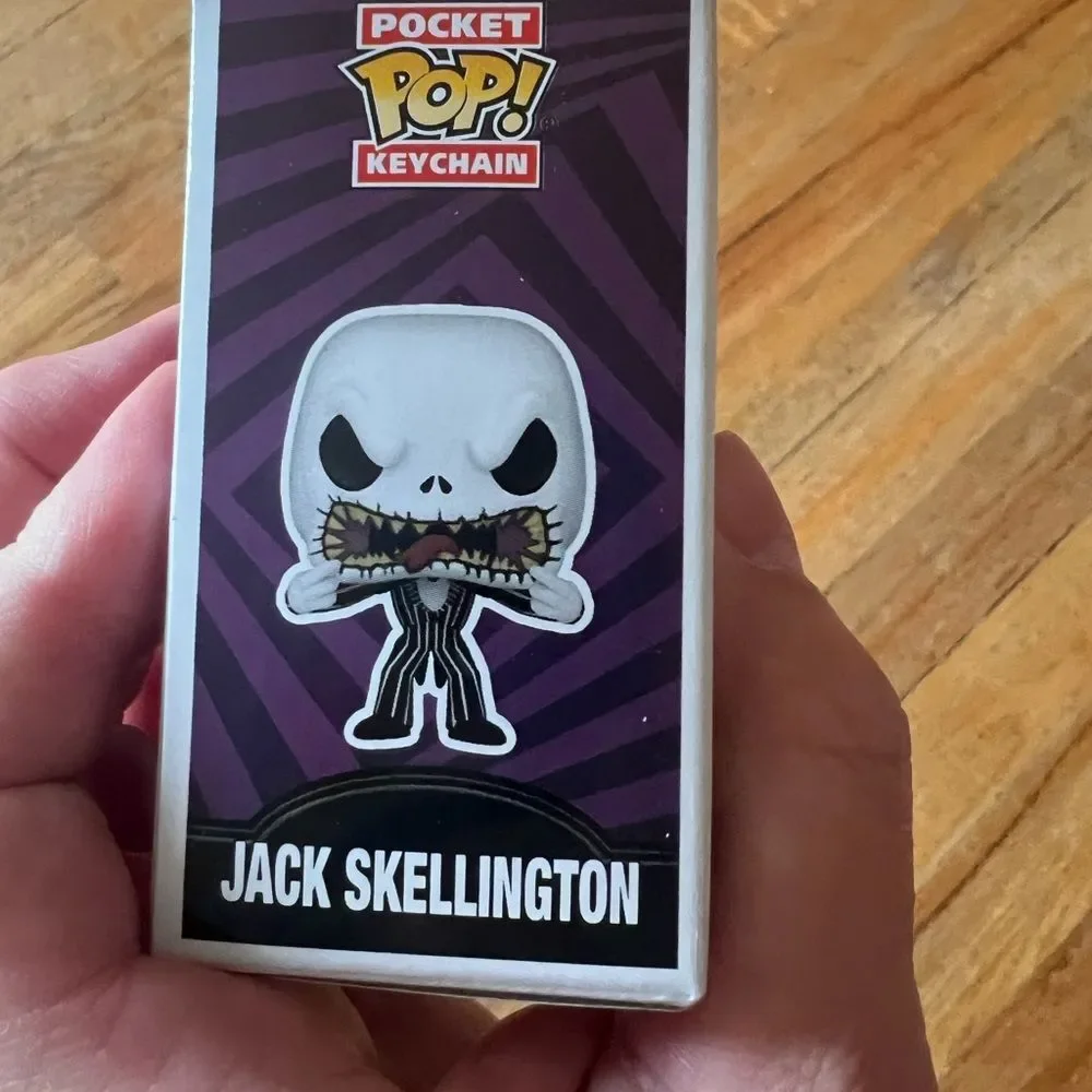 Funko Pocket Pop! Keychain Set - NBC Jack & Oogie - Picture 6 of 8